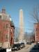 Der Obelisk auf dem Bunker Hill  erinnert an den ersten gro�en Kampf der Revolution.