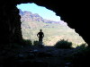 im Barranco de Tiranjana gibt es einen nat�rlichen Tunnel im Felsen